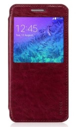 Чехол-книжка HOCO Crystal Classic Series Case для Samsung Galaxy S6 G920 красный