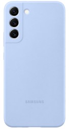 Накладка Silicone Cover для Samsung Galaxy S22 Plus (S22+) EF-PS906TLEGRU голубая
