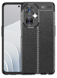 Накладка силиконовая для OnePlus Nord CE 3 Lite под кожу чёрная
