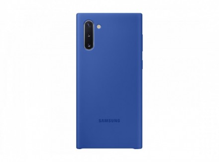 Накладка Samsung Silicone Cover для Samsung Galaxy Note 10 N970 EF-PN970TLEGRU синяя