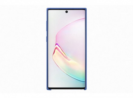 Накладка Samsung Silicone Cover для Samsung Galaxy Note 10 N970 EF-PN970TLEGRU синяя