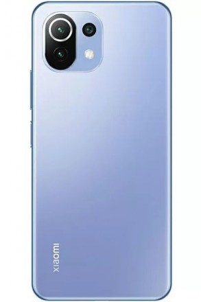 Мобильный телефон Xiaomi Mi 11 Lite 6/128Gb (NFC) Bubblegum Blue/Голубой EU