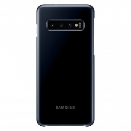 Накладка Samsung LED Cover для Samsung Galaxy S10 SM-G973 EF-KG973CBEGRU черная