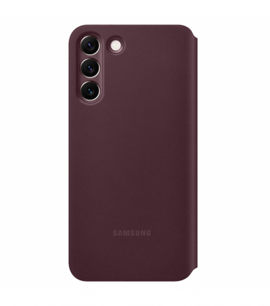 Чехол Smart Clear View Cover для Samsung Galaxy S22 Plus S906 EF-ZS906CEEGRU бургунди