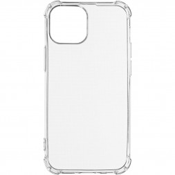 Накладка силиконовая противоударная для Apple iPhone 13 Mini прозрачная