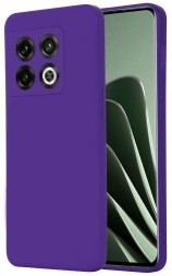 Накладка силиконовая Soft Touch для OnePlus 10T / OnePlus Ace Pro фиолетовая