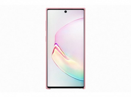Накладка Samsung Silicone Cover для Samsung Galaxy Note 10 N970 EF-PN970TPEGRU розовая