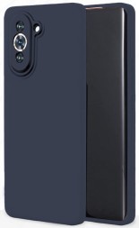 Накладка силиконовая Silicone Cover для Huawei Nova 10 Pro синяя