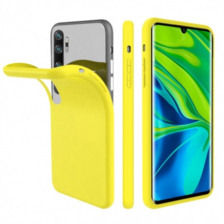 Накладка силиконовая My Colors для Xiaomi Mi Note 10 / Mi Note 10 Pro желтая