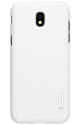 Накладка пластиковая Nillkin Frosted Shield для Samsung Galaxy J7 (2017) J730 белая