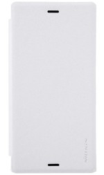 Чехол-книжка Nillkin Sparkle Series для Sony Xperia XZ белый