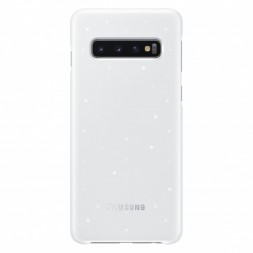 Накладка Samsung LED Cover для Samsung Galaxy S10 SM-G973 EF-KG973CWEGRU белая