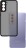 Накладка пластиковая матовая для Samsung Galaxy S21 FE G990 с силиконовой окантовкой чёрная