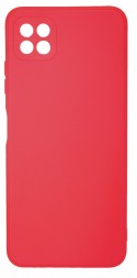 Накладка силиконовая Soft Touch для Samsung Galaxy A22 5G / Samsung Galaxy A22s 5G красная