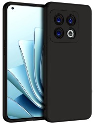 Накладка силиконовая Soft Touch для OnePlus 10T / OnePlus Ace Pro чёрная