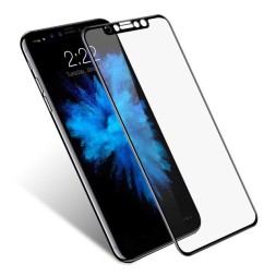 Защитное стекло для iPhone X полноэкранное 3D черное