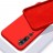 Накладка силиконовая Silicone Cover для Xiaomi Mi Note 10 / Mi Note 10 Pro красная