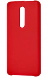 Накладка силиконовая Silicone Cover для Xiaomi Mi 9T / Xiaomi Mi 9T Pro / Xiaomi Redmi K20 / Xiaomi Redmi K20 Pro красная