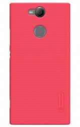 Накладка пластиковая Nillkin Frosted Shield для Sony Xperia XA2 красная