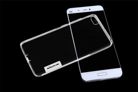 Накладка силиконовая Nillkin Nature TPU Case для Xiaomi Mi 6 прозрачная