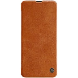 Чехол-книжка Nillkin Qin Leather Case для Samsung Galaxy A90 5G A908 коричневый