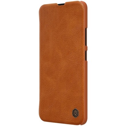 Чехол-книжка Nillkin Qin Leather Case для Samsung Galaxy A90 5G A908 коричневый