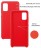 Накладка силиконовая Silicone Cover для Samsung Galaxy M51 M515 красная