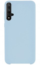 Накладка силиконовая Silicone Cover для Huawei Nova 5T / Honor 20 голубая