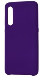 Накладка силиконовая Silicone Cover для Xiaomi Mi 9 фиолетовая