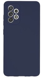 Накладка силиконовая Silicone Cover для Samsung Galaxy A53 5G A536 синяя