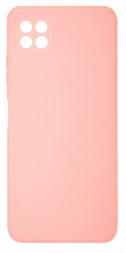 Накладка силиконовая Soft Touch для Samsung Galaxy A22 5G / Samsung Galaxy A22s 5G розовая