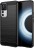 Накладка силиконовая для Xiaomi 12T / Xiaomi 12T Pro карбон сталь чёрная