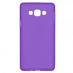 Накладка силиконовая для Samsung Galaxy A7 A700 фиолетовая