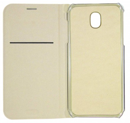 Чехол-книжка Flip Case для Samsung Galaxy J5 (2017) J530 золотой