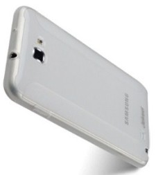 Накладка Jekod силиконовая для Samsung Galaxy Note N7000 белая