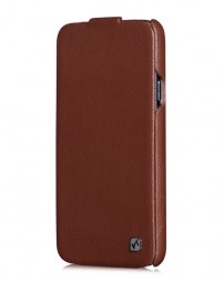 Чехол HOCO Duke Leather Case для Samsung Galaxy S5 G900 Brown (коричневый)