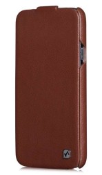 Чехол HOCO Duke Leather Case для Samsung Galaxy S5 G900 коричневый