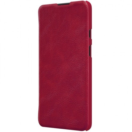 Чехол-книжка Nillkin Qin Leather Case для OnePlus 9R / OnePlus 8T красный