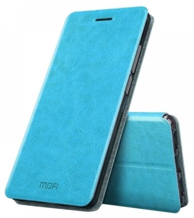 Чехол-книжка Mofi для Meizu M6 голубой