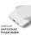 Накладка силиконовая Silicone Cover для Samsung Galaxy A03s A037 белая