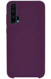 Накладка силиконовая Silicone Cover для Huawei Honor 20 Pro фиолетовая