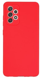 Накладка силиконовая Silicone Cover для Samsung Galaxy A53 5G A536 красная