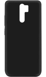 Накладка силиконовая Silicone Cover для Xiaomi Redmi 9 чёрная