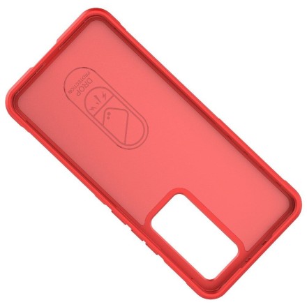 Накладка силиконовая для Xiaomi 12T / Xiaomi 12T Pro противоударная красная