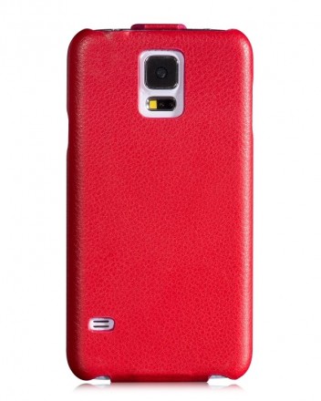Чехол HOCO Duke Leather Case для Samsung Galaxy S5 G900 красный