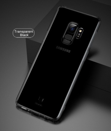 Накладка силиконовая Baseus для Samsung Galaxy S9 G960 прозрачно-черная