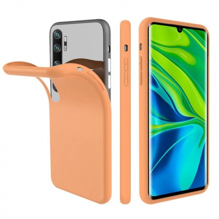 Накладка силиконовая My Colors для Xiaomi Mi Note 10 / Mi Note 10 Pro оранжевая