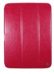 Чехол HOCO Crystal series Leather Case для Samsung Galaxy Tab3 10.1 P5200/5210 малиновый