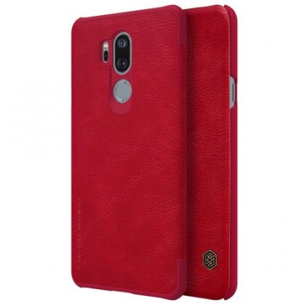 Чехол Nillkin Qin Leather Case для LG G7 ThinQ Red (красный)