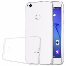 Накладка силиконовая для Huawei Honor 8 Lite/P8 Lite 2017 прозрачная